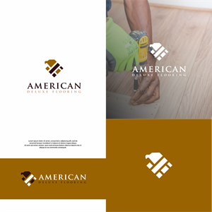 Logo-Design von DesignFirst für American Deluxe Flooring LLC | Design: #31124547