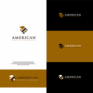 Logo-Design von DesignFirst für American Deluxe Flooring LLC | Design: #31124710