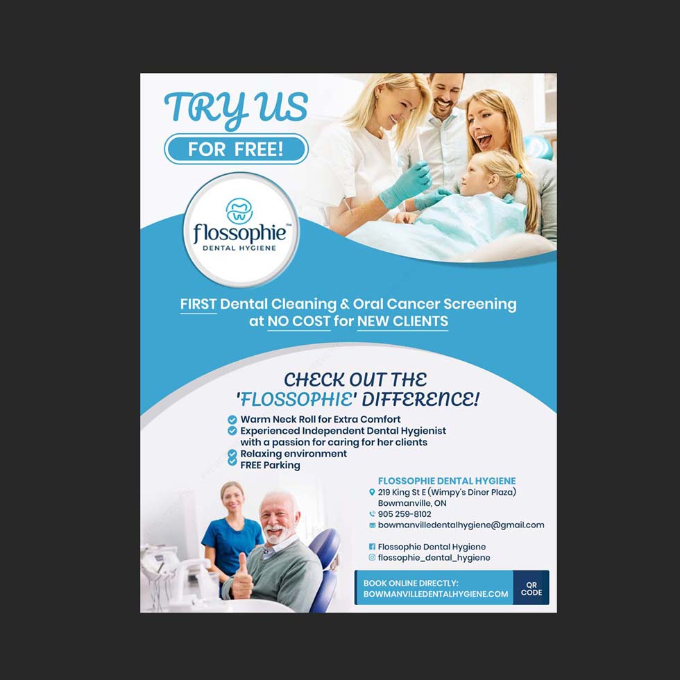 Graphic Design by DA. for Flossophie Dental Hygiene | Design #31126027