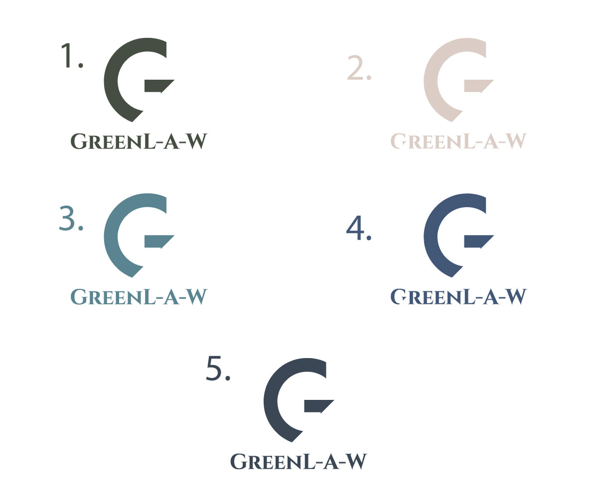 Logo Design by Ben Affleck for GreenLAW | Design #31127077