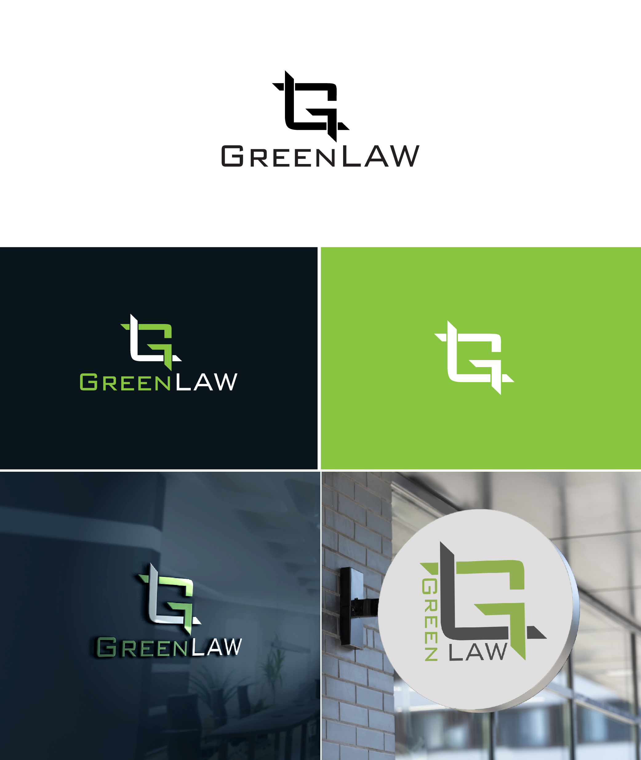 Logo Design by AL-BARAKAH for GreenLAW | Design #31121902