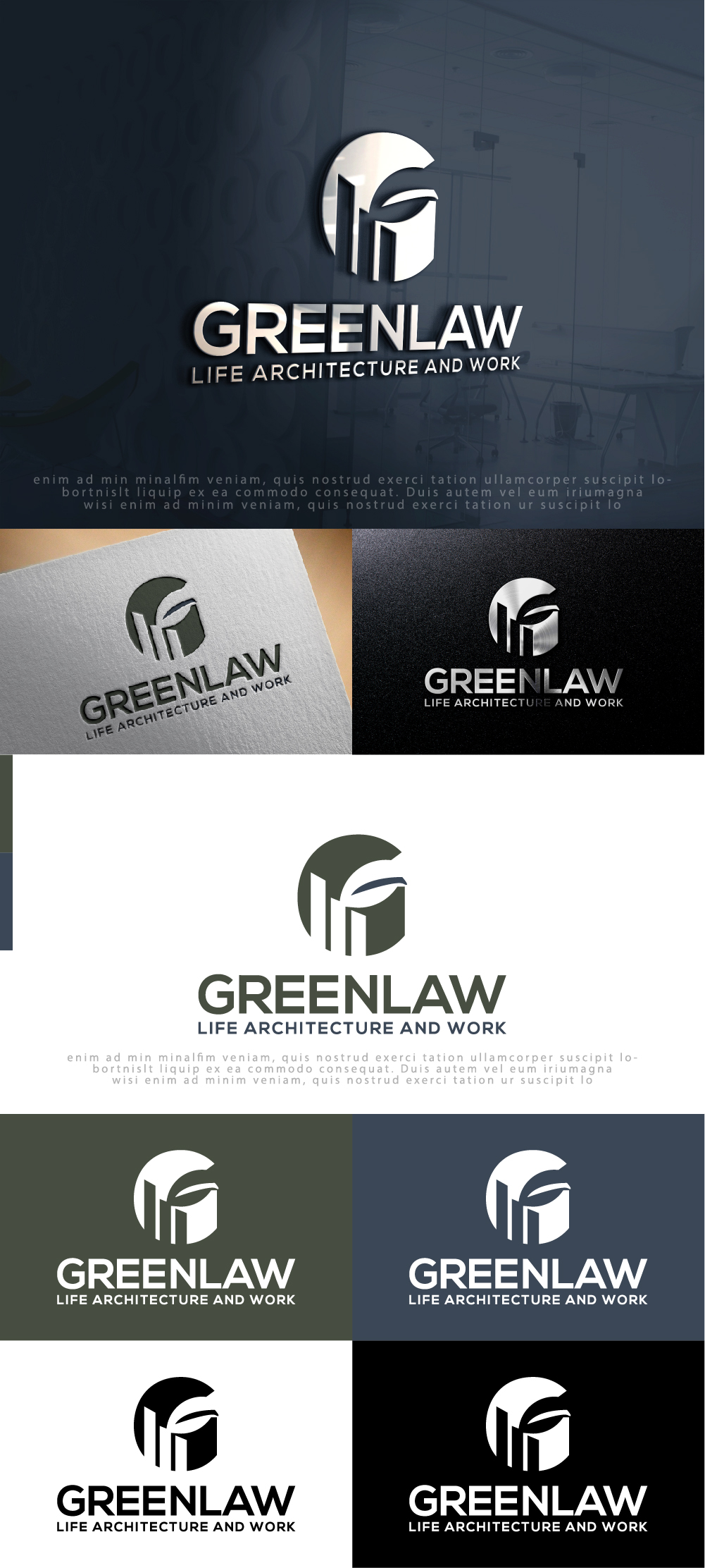 Logo Design by AlphabetZero.co.uk for GreenLAW | Design #31142427
