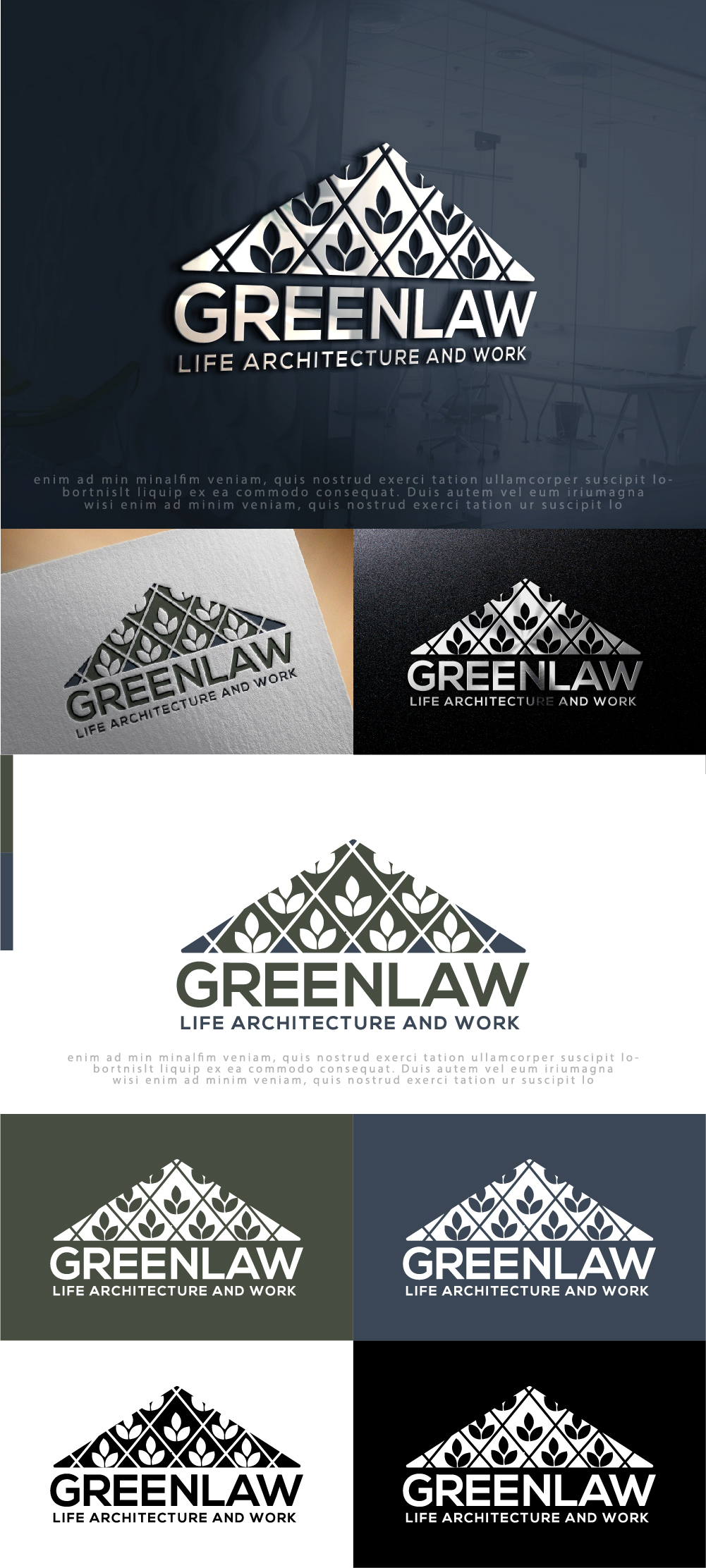 Logo Design by AlphabetZero.co.uk for GreenLAW | Design #31142428