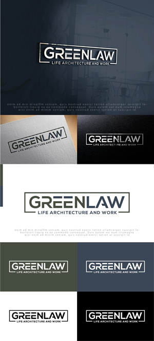 Logo Design by AlphabetZero.co.uk for GreenLAW | Design: #31142429