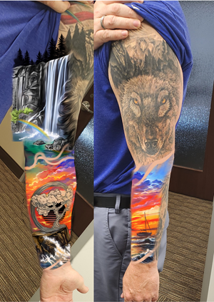 Lone Cypress Tattoo enhancement