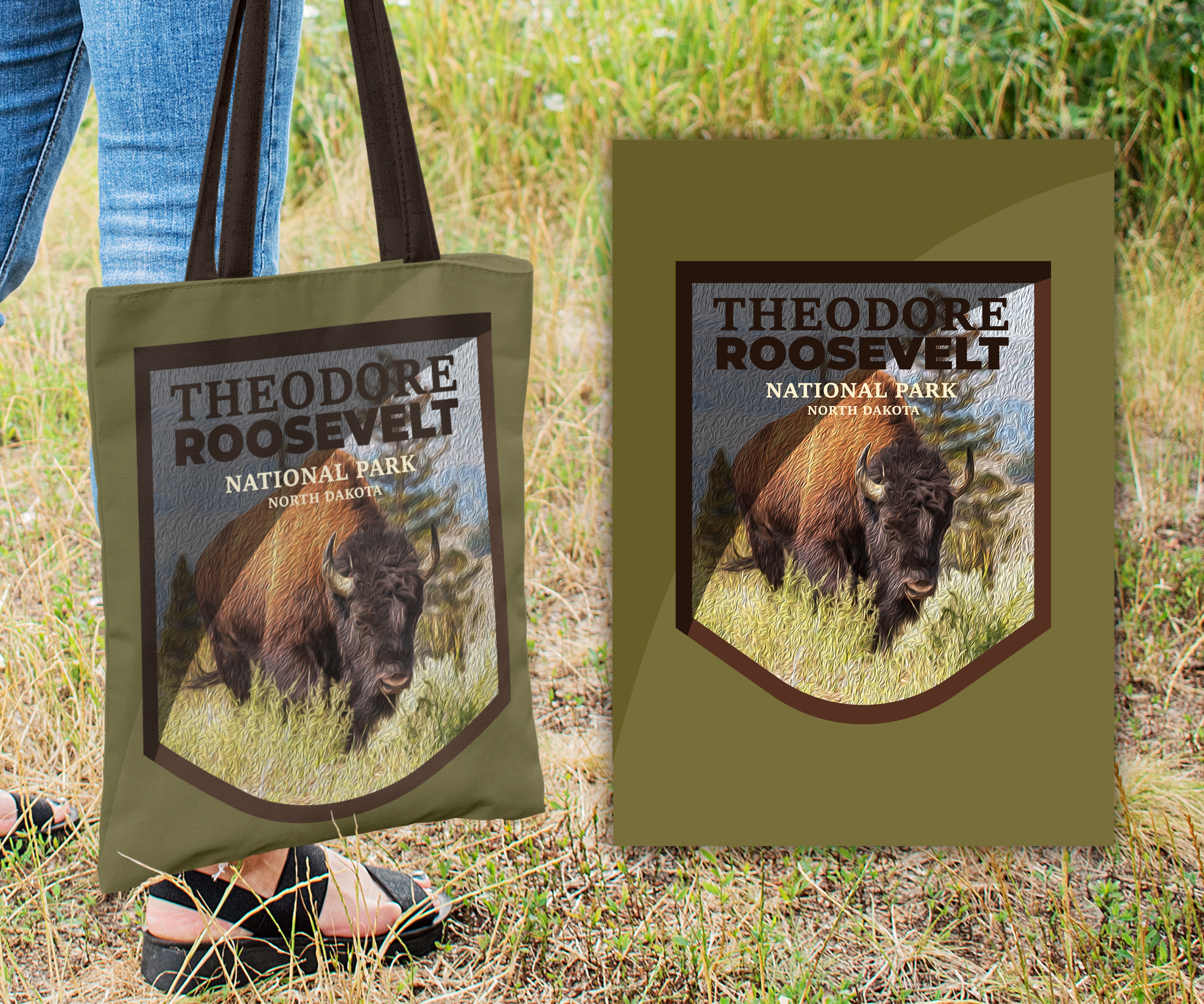 Graphic Design by Karina Cavaco for Theodore Roosevelt Nature & History Association | Design #31134641