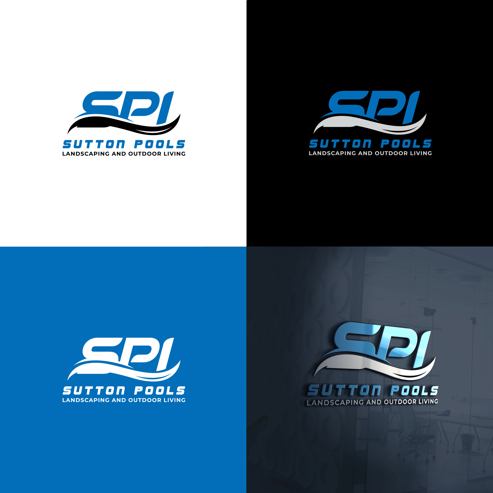 Logo Design by Altans for Sutton Pools Inc | Design #31123313