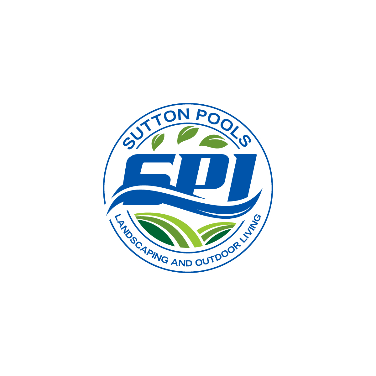 Logo Design by GOLDENCROWN for Sutton Pools Inc | Design #31127453