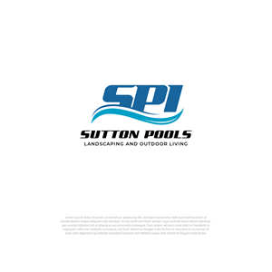Logo Design by alzac for Sutton Pools Inc | Design: #31159704