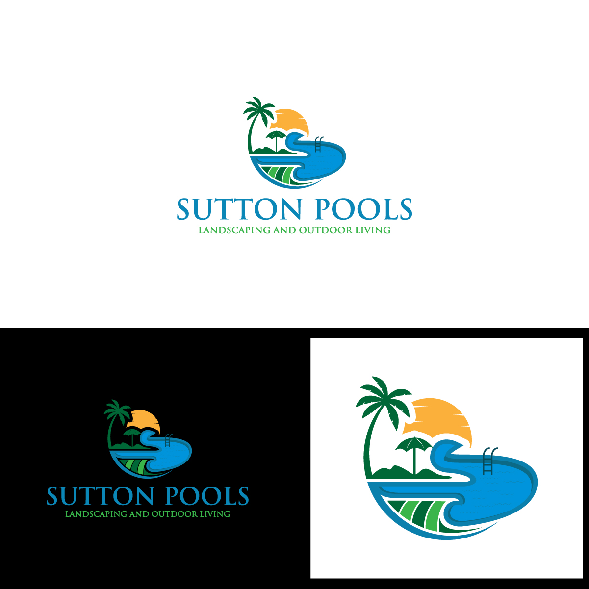 Diseño de Logo por Deziners Zone para Sutton Pools Inc | Diseño #31133568