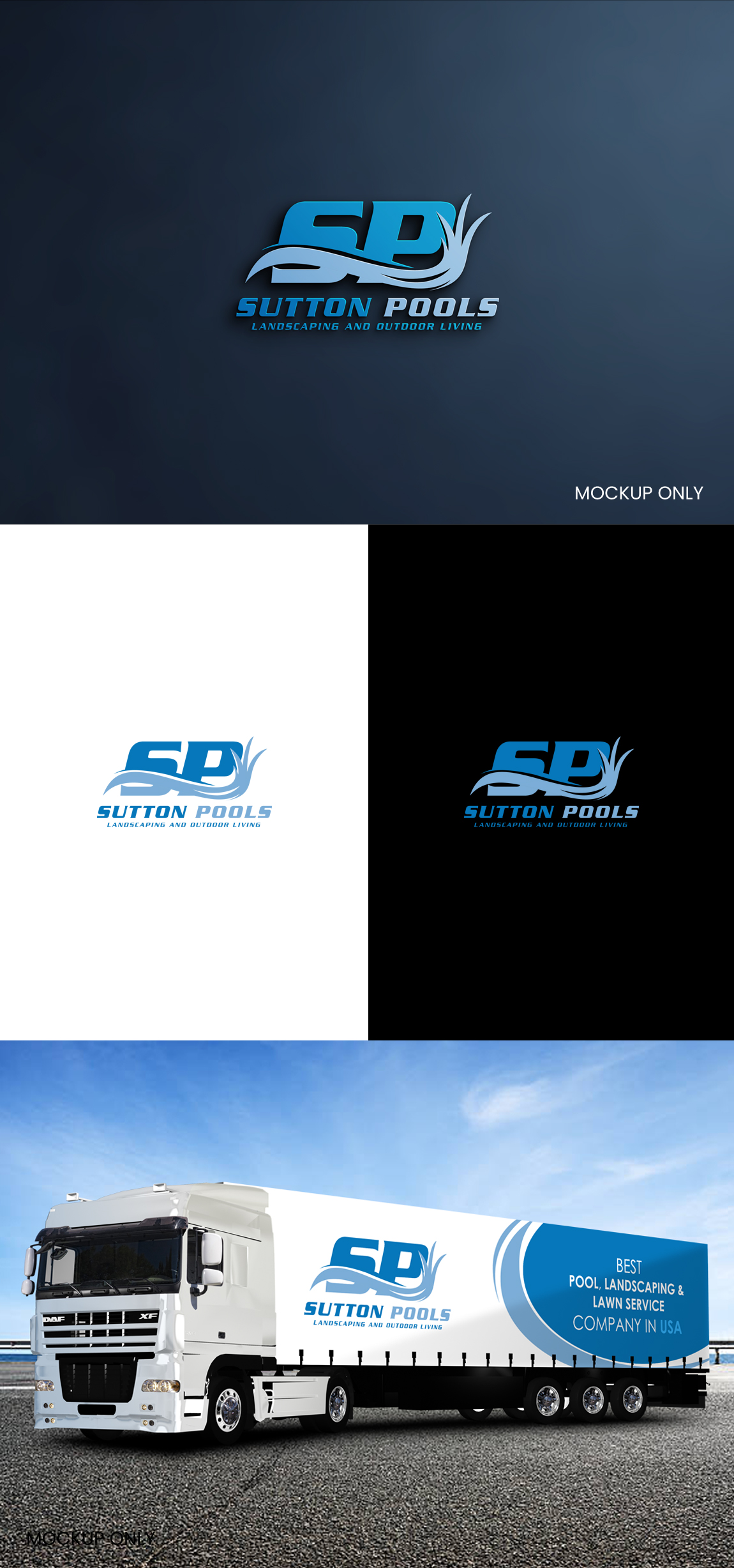 Diseño de Logo por SL Designer para Sutton Pools Inc | Diseño #31123174