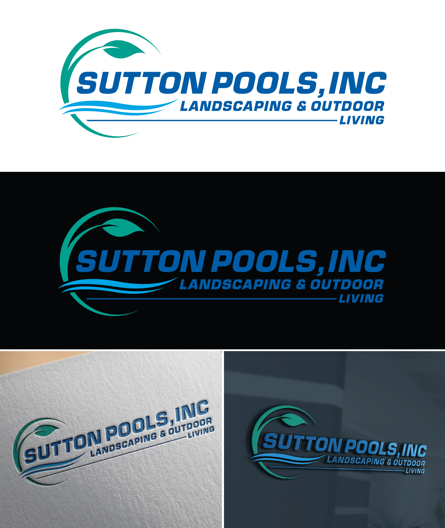 Diseño de Logo por Atec para Sutton Pools Inc | Diseño #31135554
