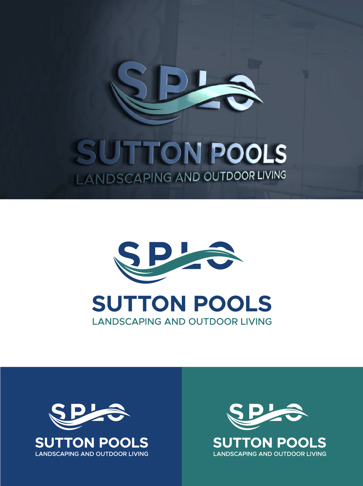 Diseño de Logo por fly  design para Sutton Pools Inc | Diseño #31139987