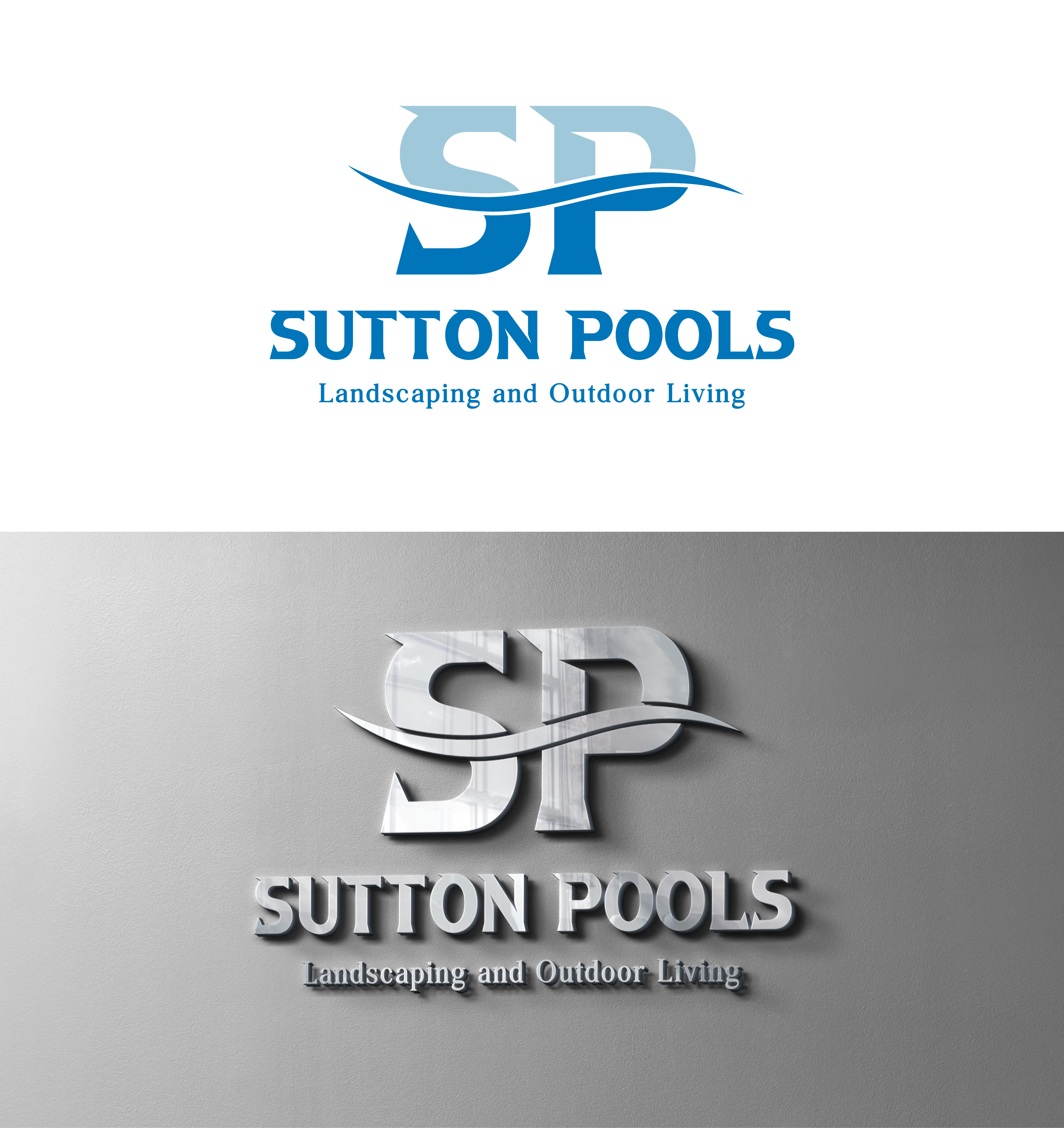 Logo Design by ChicGraphix for Sutton Pools Inc | Design #31123411