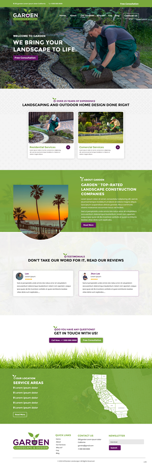 Web Design par pb pour ONEELEVEN | Design : #31134334