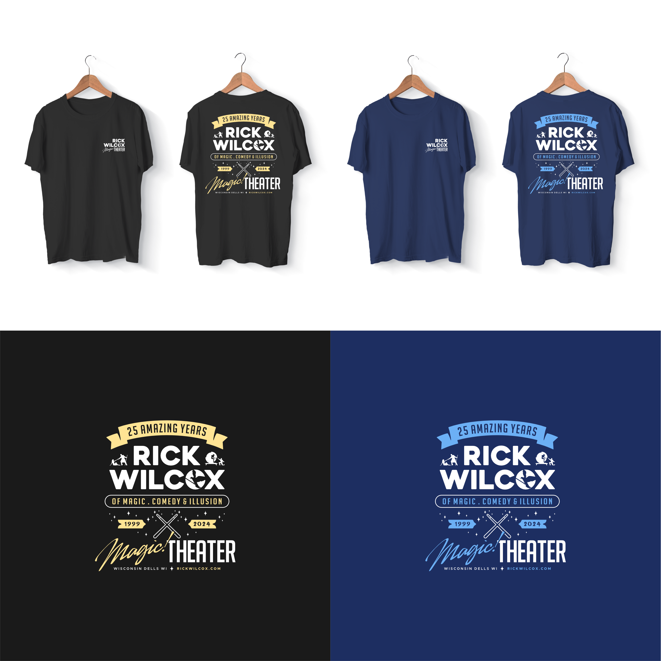 T-shirt Design by YNCK for Rick Wilcox Magic Theater | Design #31123387