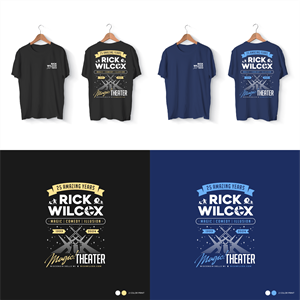T-shirt Design by YNCK for Rick Wilcox Magic Theater | Design: #31142064