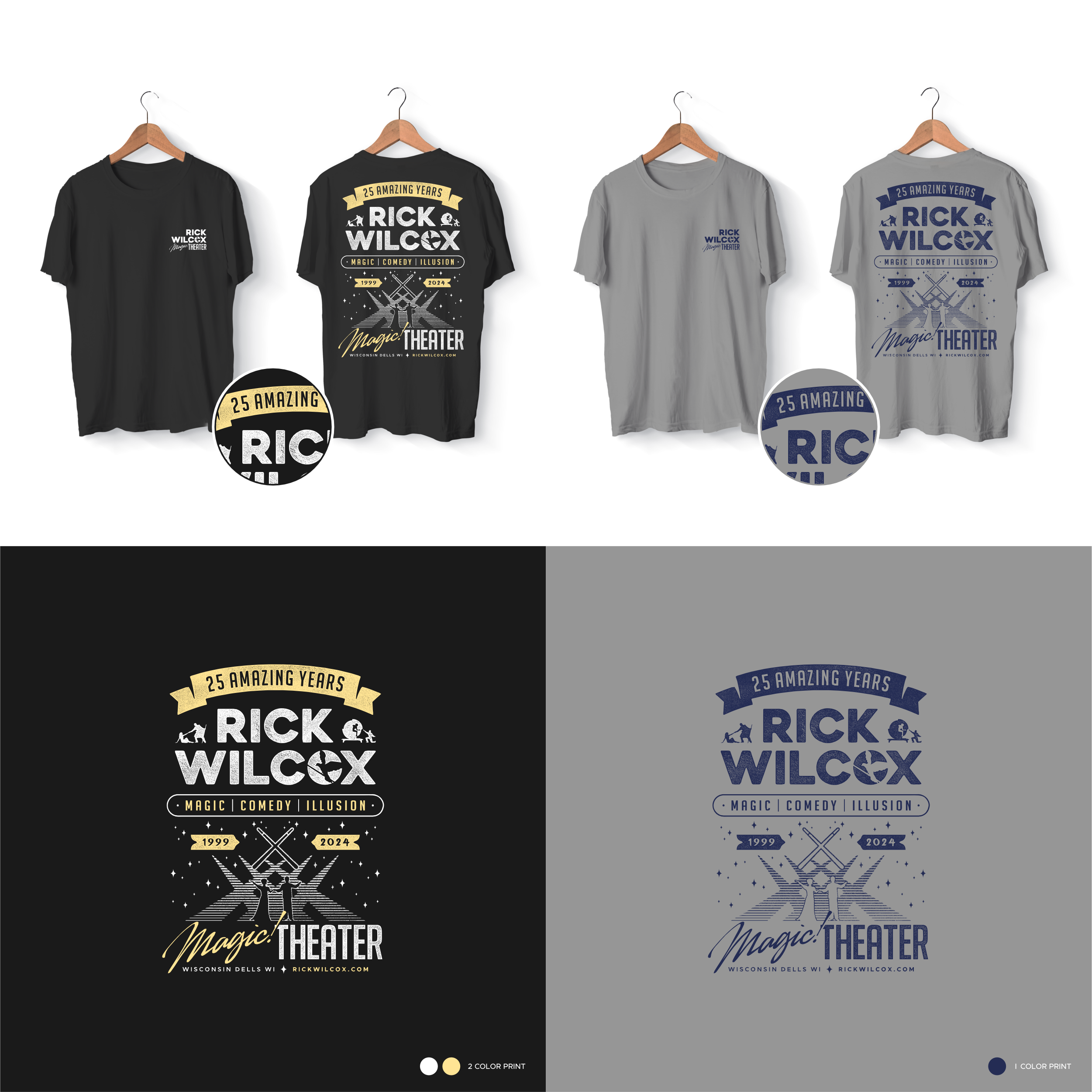 T-Shirt-Design von YNCK für Rick Wilcox Magic Theater | Design #31147944