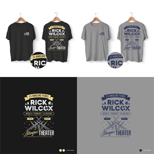 T-shirt Design by YNCK for Rick Wilcox Magic Theater | Design: #31147944