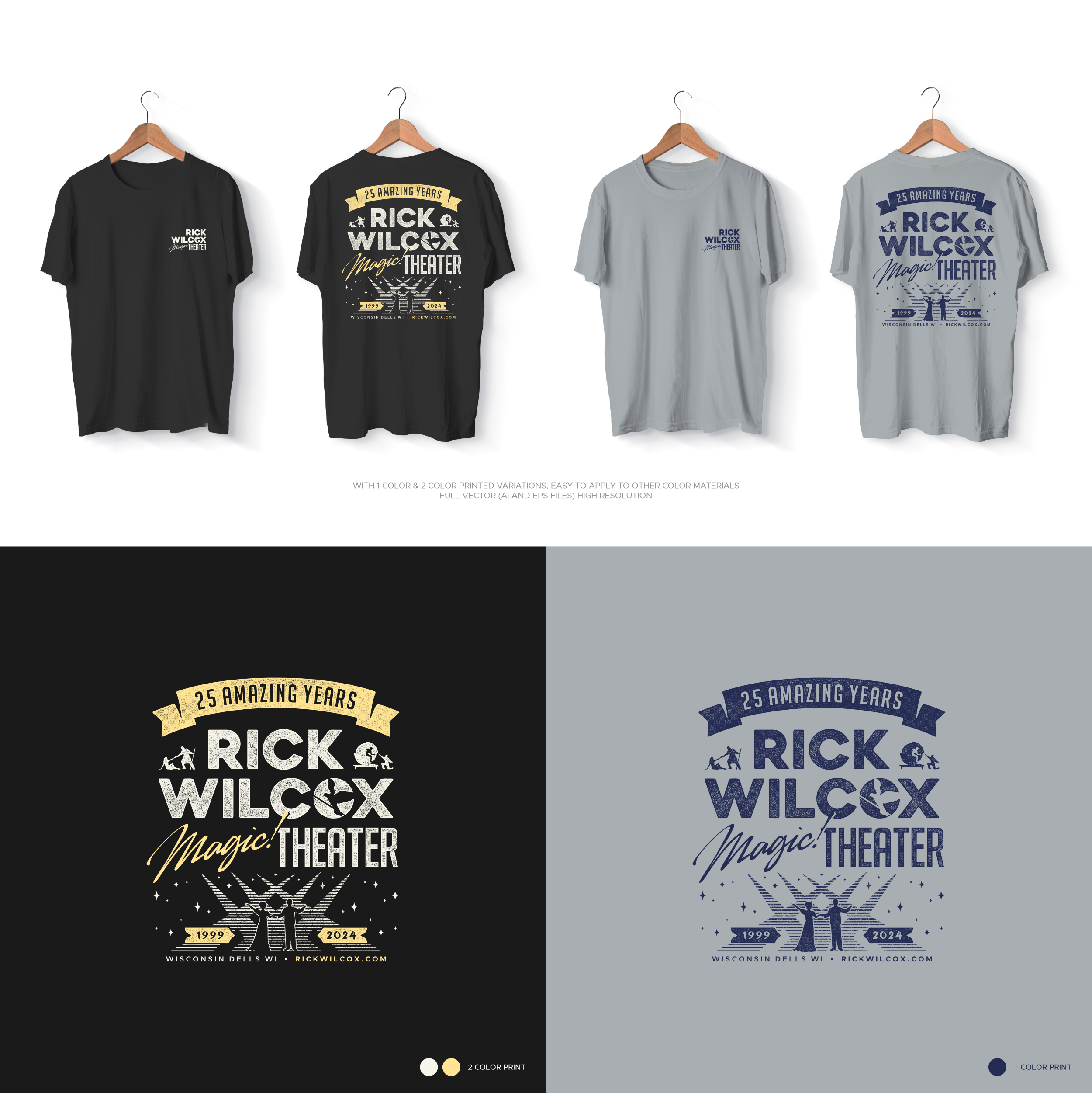 T-Shirt-Design von YNCK für Rick Wilcox Magic Theater | Design #31153661