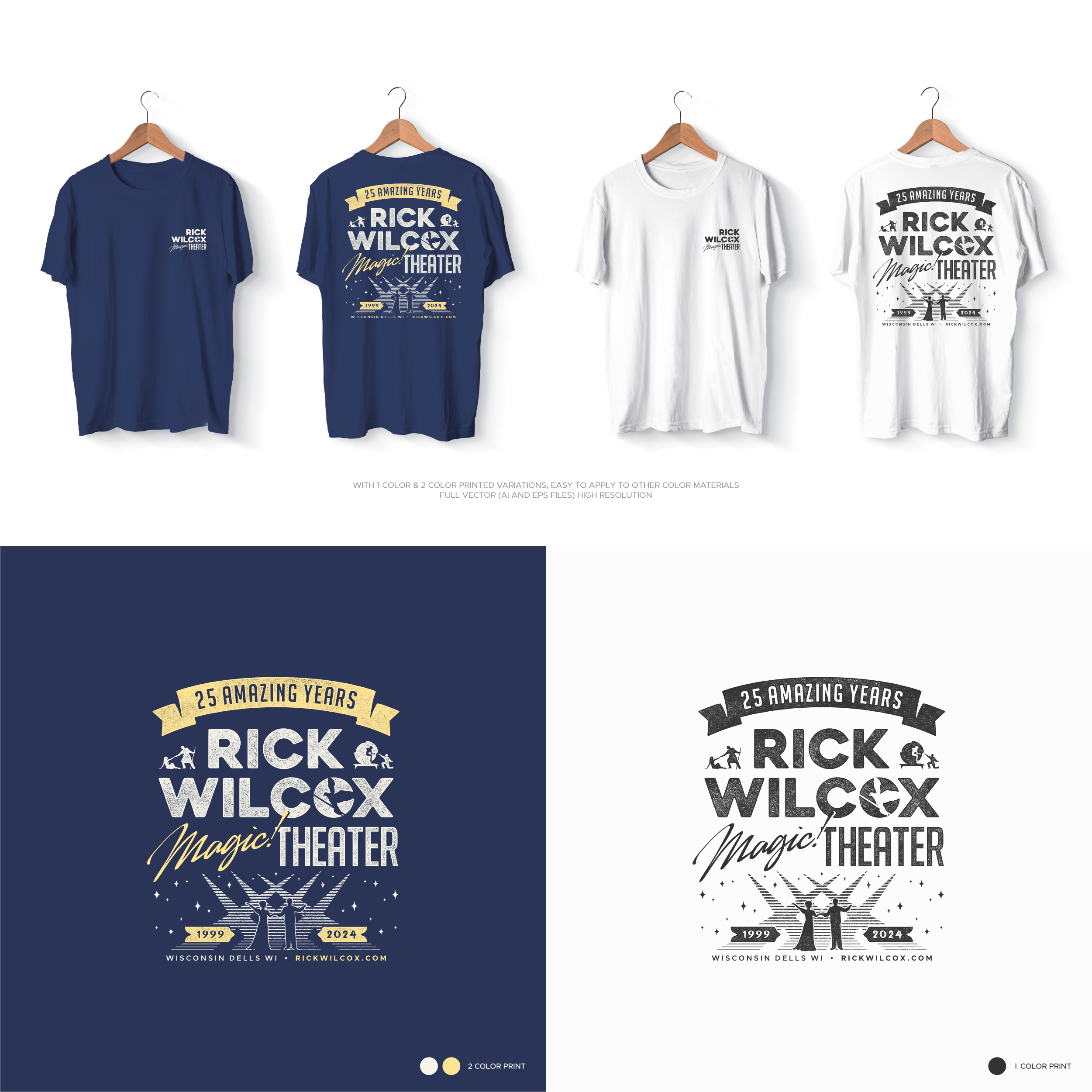 Design de T-shirt par YNCK pour Rick Wilcox Magic Theater | Design #31153662