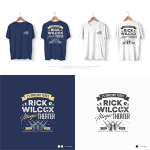 T-shirt Design by YNCK for Rick Wilcox Magic Theater | Design: #31153662