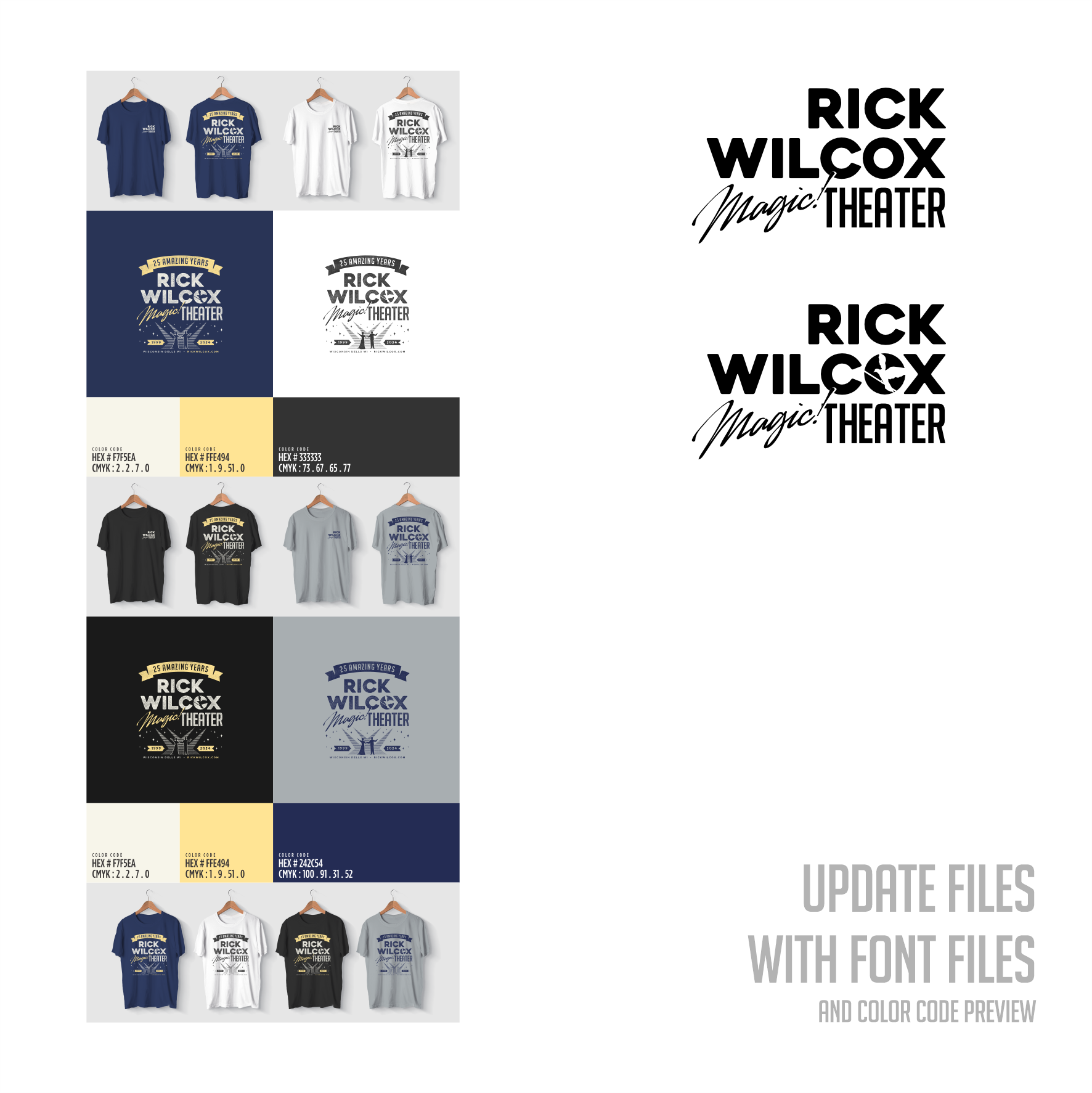 T-shirt Design by YNCK for Rick Wilcox Magic Theater | Design #32585915