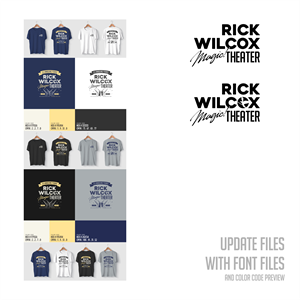 T-shirt Design by YNCK for Rick Wilcox Magic Theater | Design: #32585915