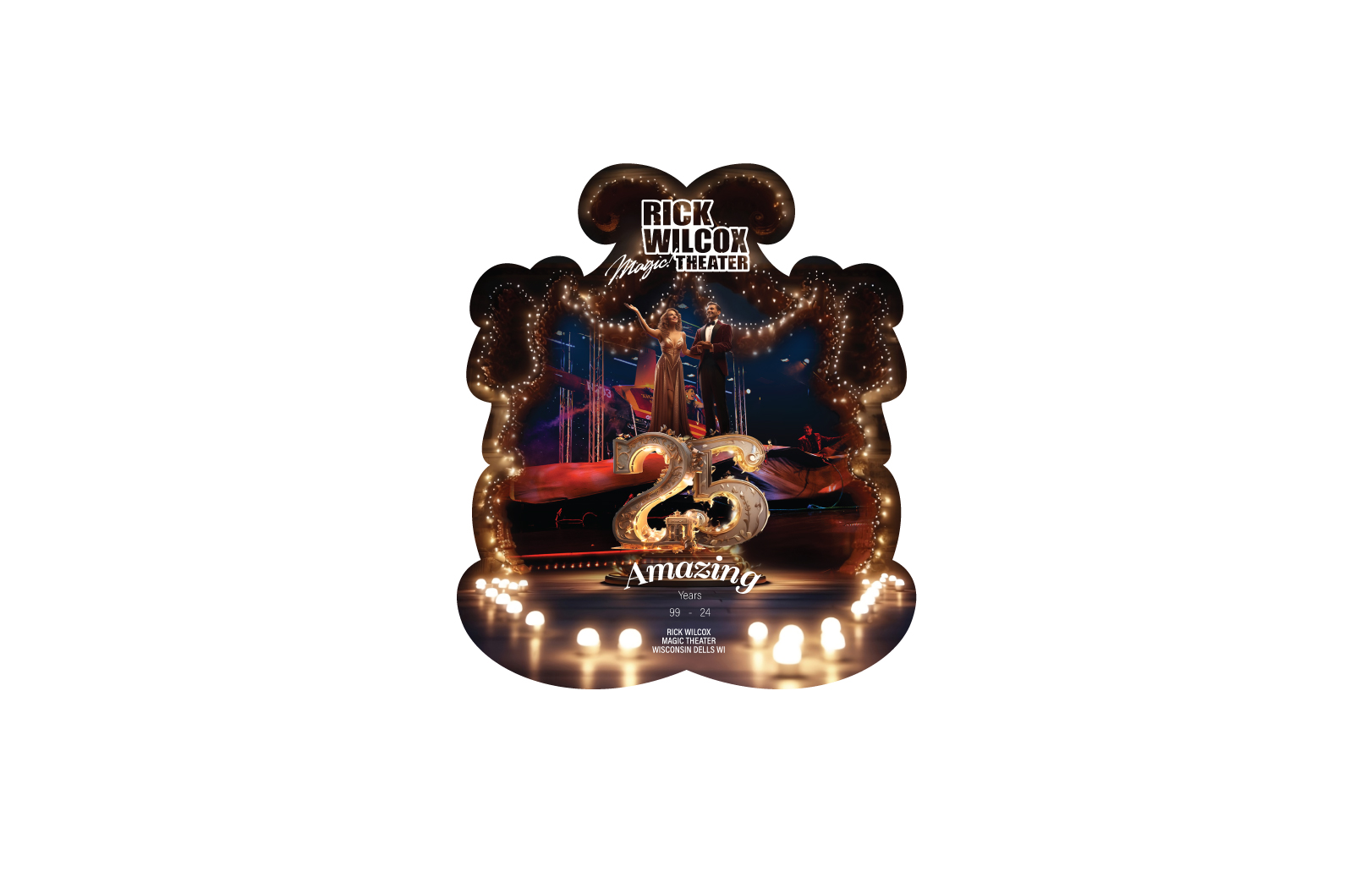 T-shirt Design by Wadie27 for Rick Wilcox Magic Theater | Design #31123363