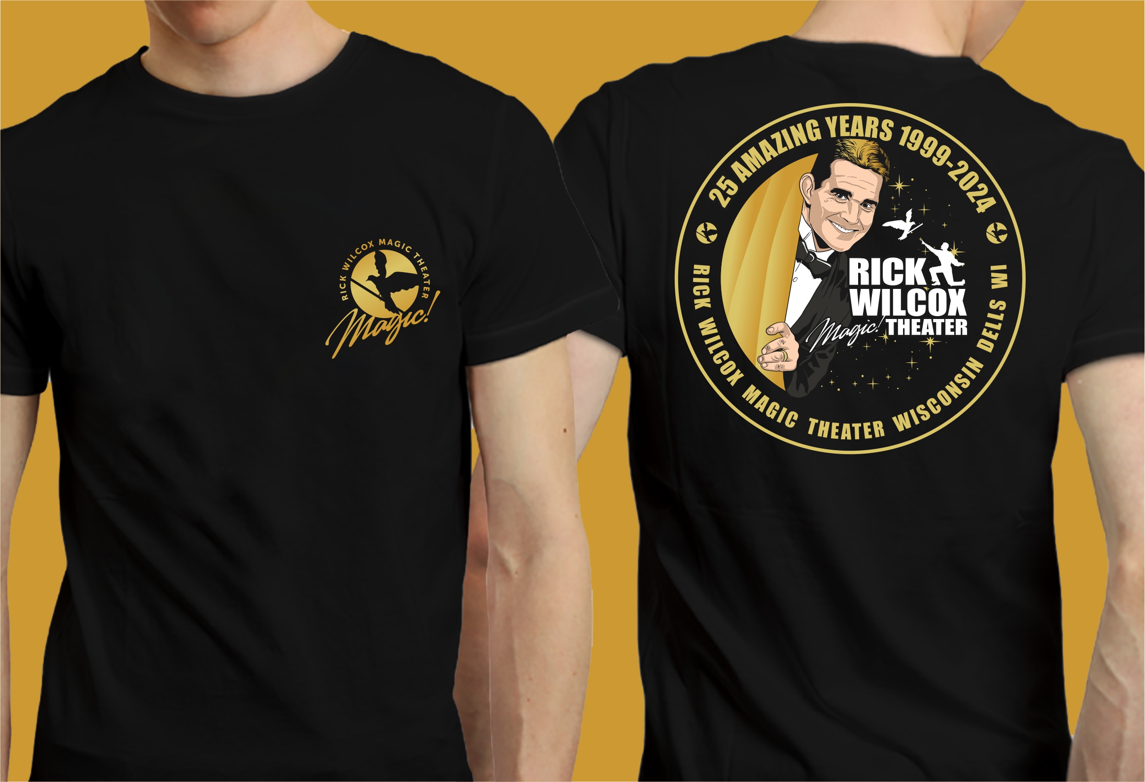 T-shirt Design by Yakuza20 for Rick Wilcox Magic Theater | Design #31125995