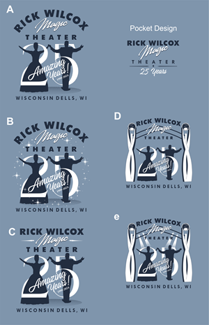 T-shirt Design by Yakuza20 for Rick Wilcox Magic Theater | Design: #31159259