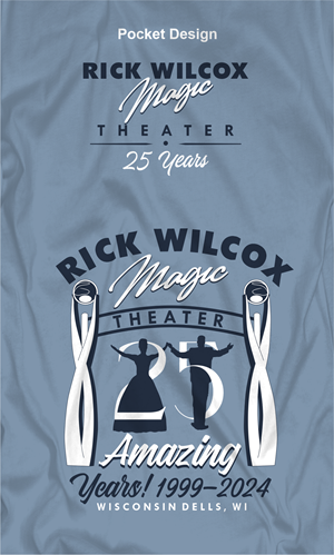 T-shirt Design by Yakuza20 for Rick Wilcox Magic Theater | Design: #31159544