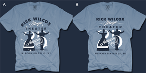 T-shirt Design by Yakuza20 for Rick Wilcox Magic Theater | Design: #31258208