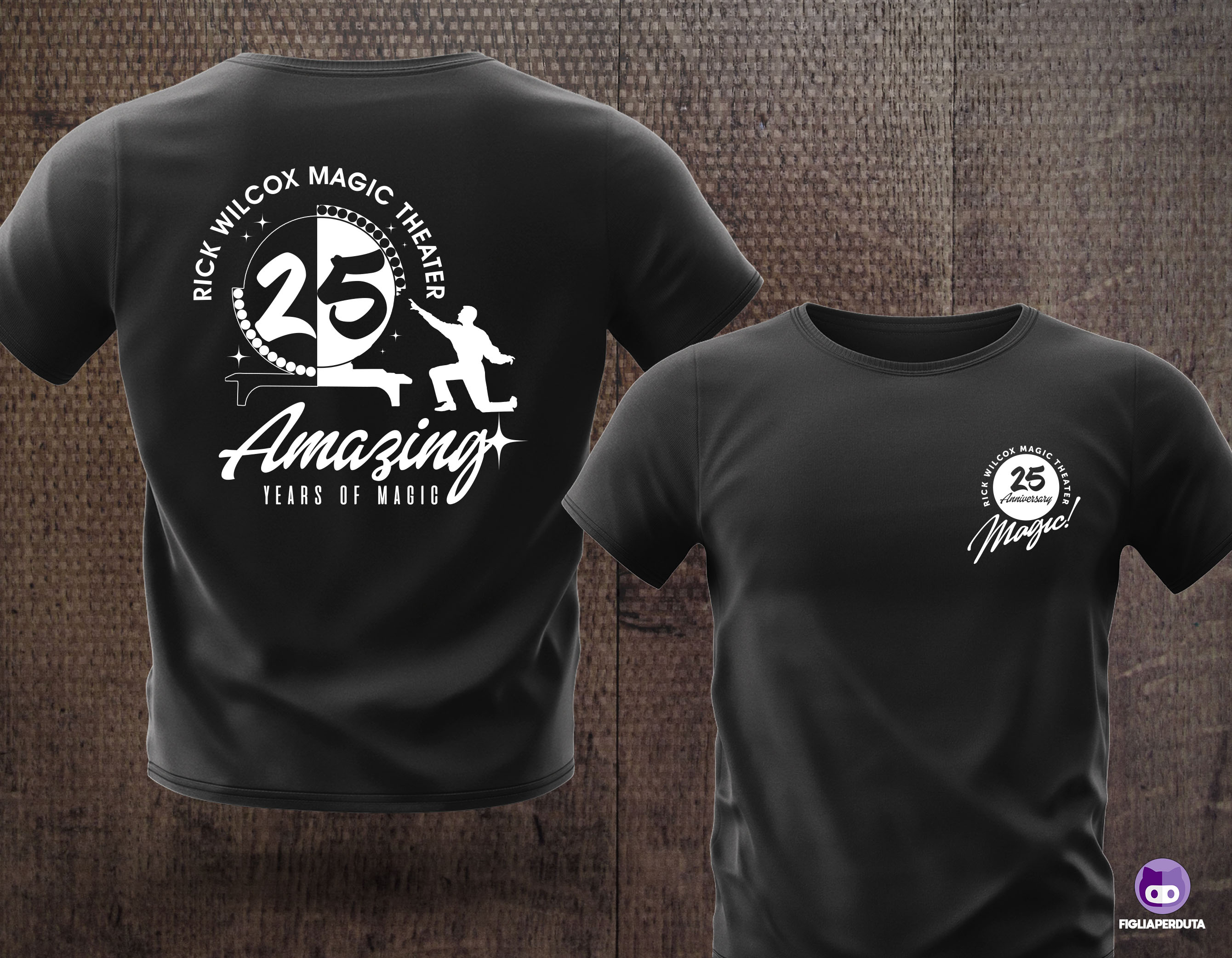 T-shirt Design by FigliaPerduta for Rick Wilcox Magic Theater | Design #31134483