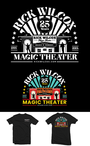 T-shirt Design by Ngoeg for Rick Wilcox Magic Theater | Design: #31187412