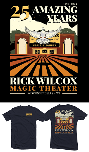 T-shirt Design by Ngoeg for Rick Wilcox Magic Theater | Design: #31200667