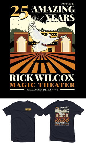 T-shirt Design by Ngoeg for Rick Wilcox Magic Theater | Design: #31200668