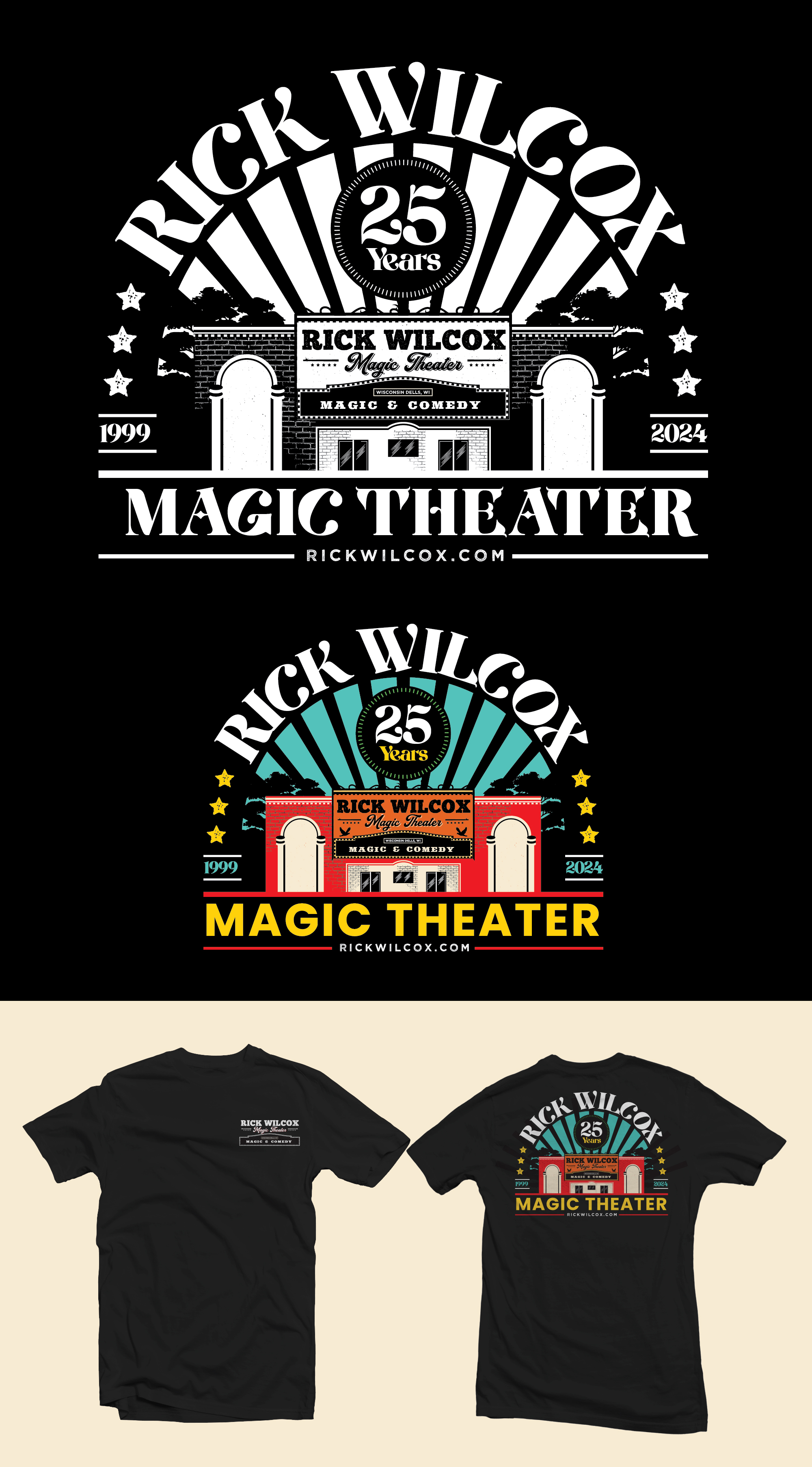 T-shirt Design by Ngoeg for Rick Wilcox Magic Theater | Design #31258833