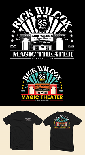 T-shirt Design by Ngoeg for Rick Wilcox Magic Theater | Design: #31258833