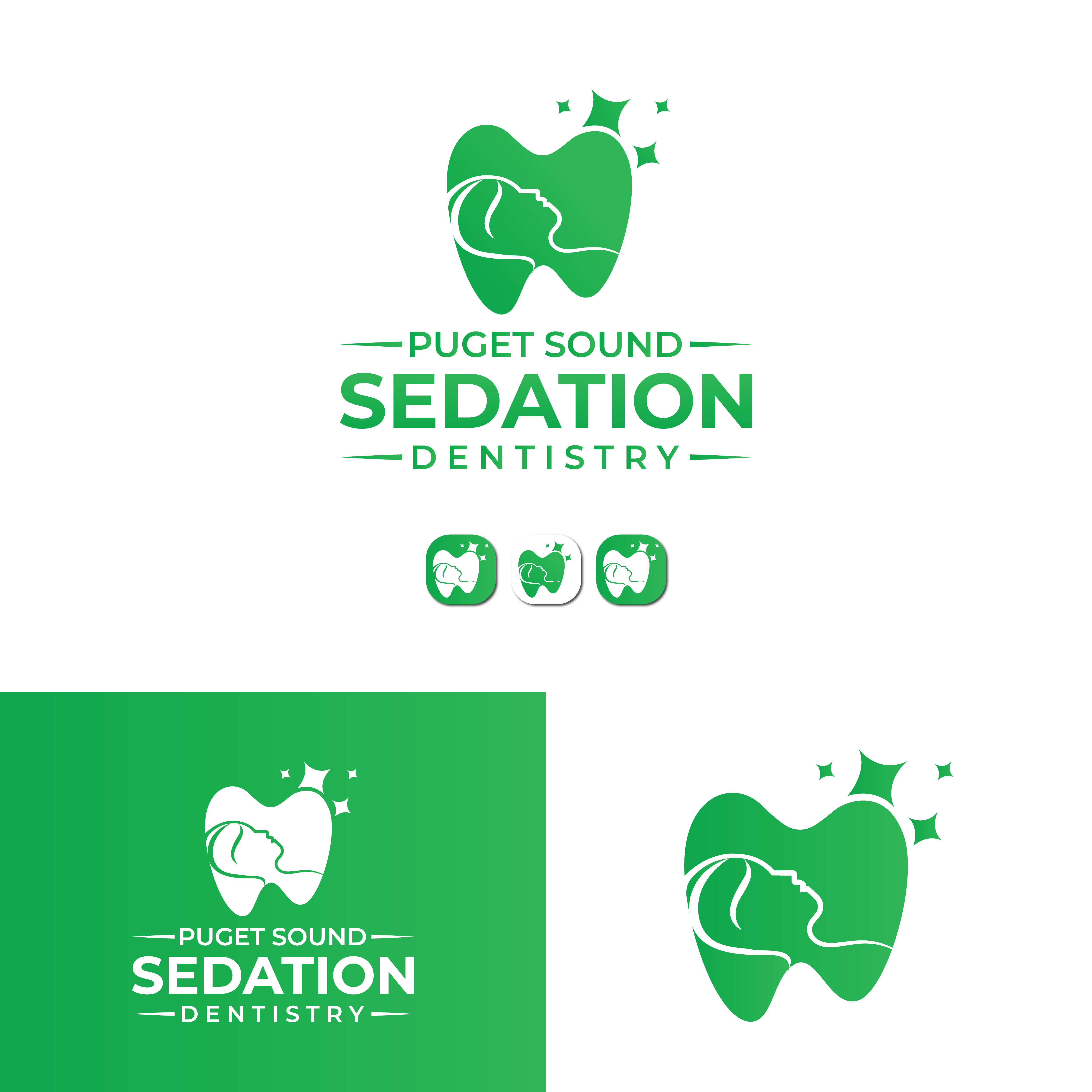 Elegant, Modern, dentistry and healthcare Logo Design for Puget Sound