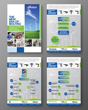 Case Study Brochure to show Account Success from Government Funding