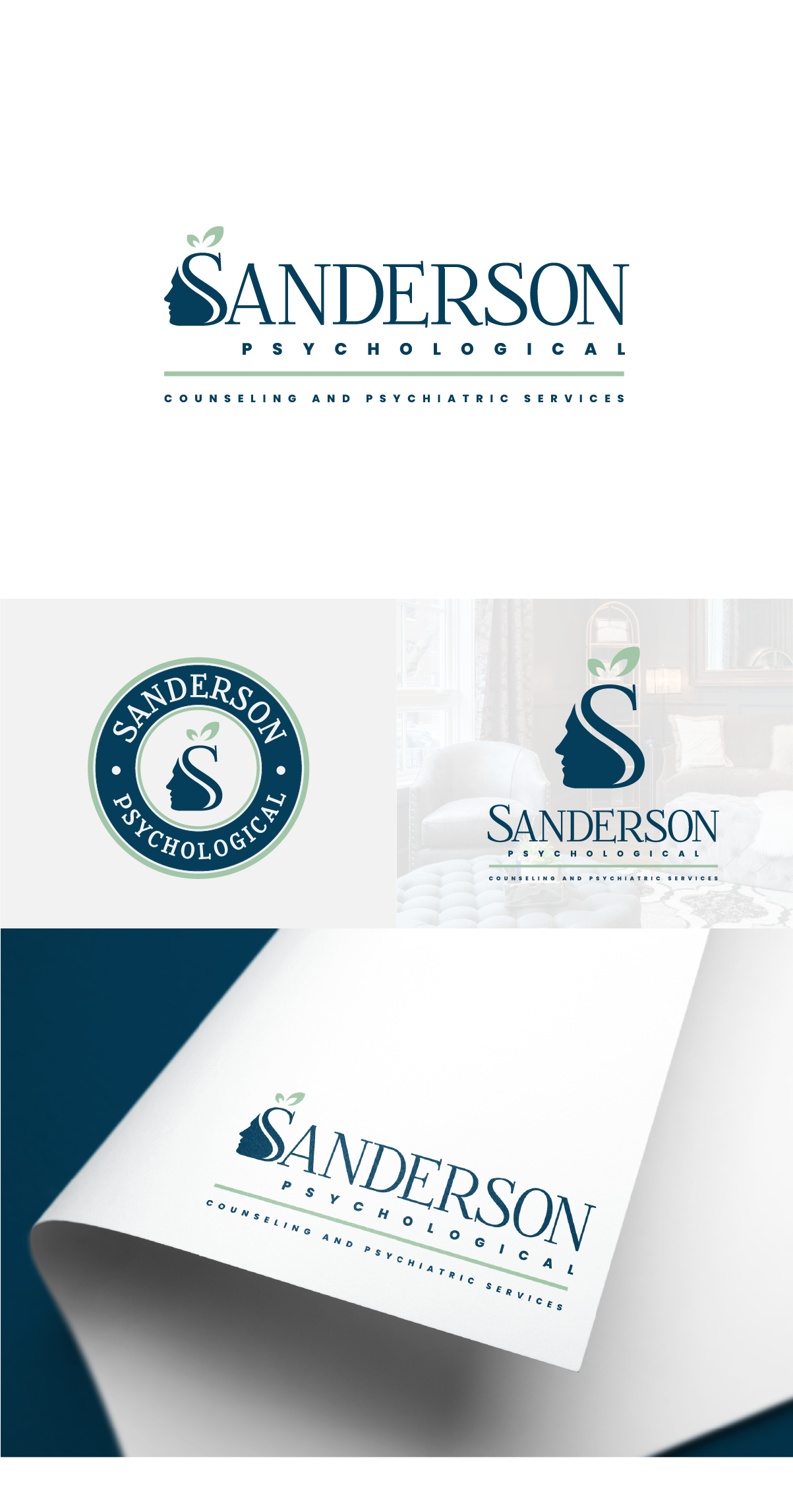 Diseño de Logo por Fezy Design Studio para Sanderson Psychological, LLC | Diseño #31141003