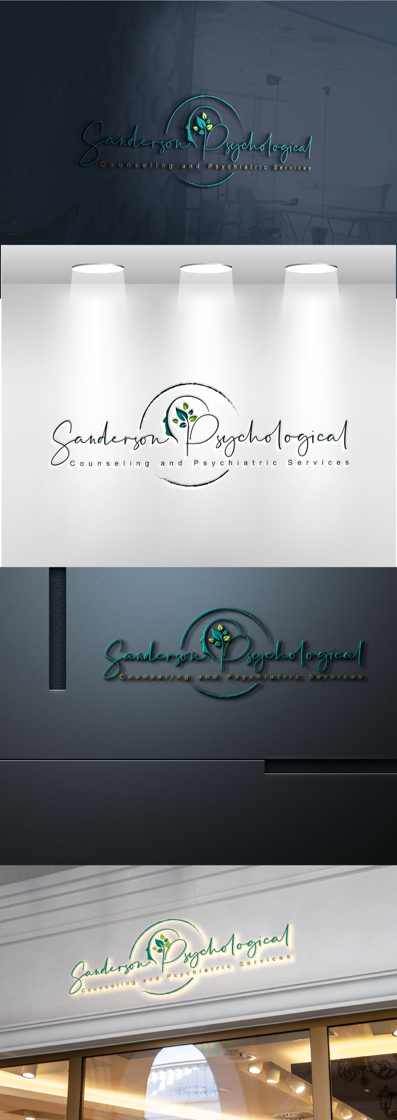 Logo Design by lijenta for Sanderson Psychological, LLC | Design #31187529