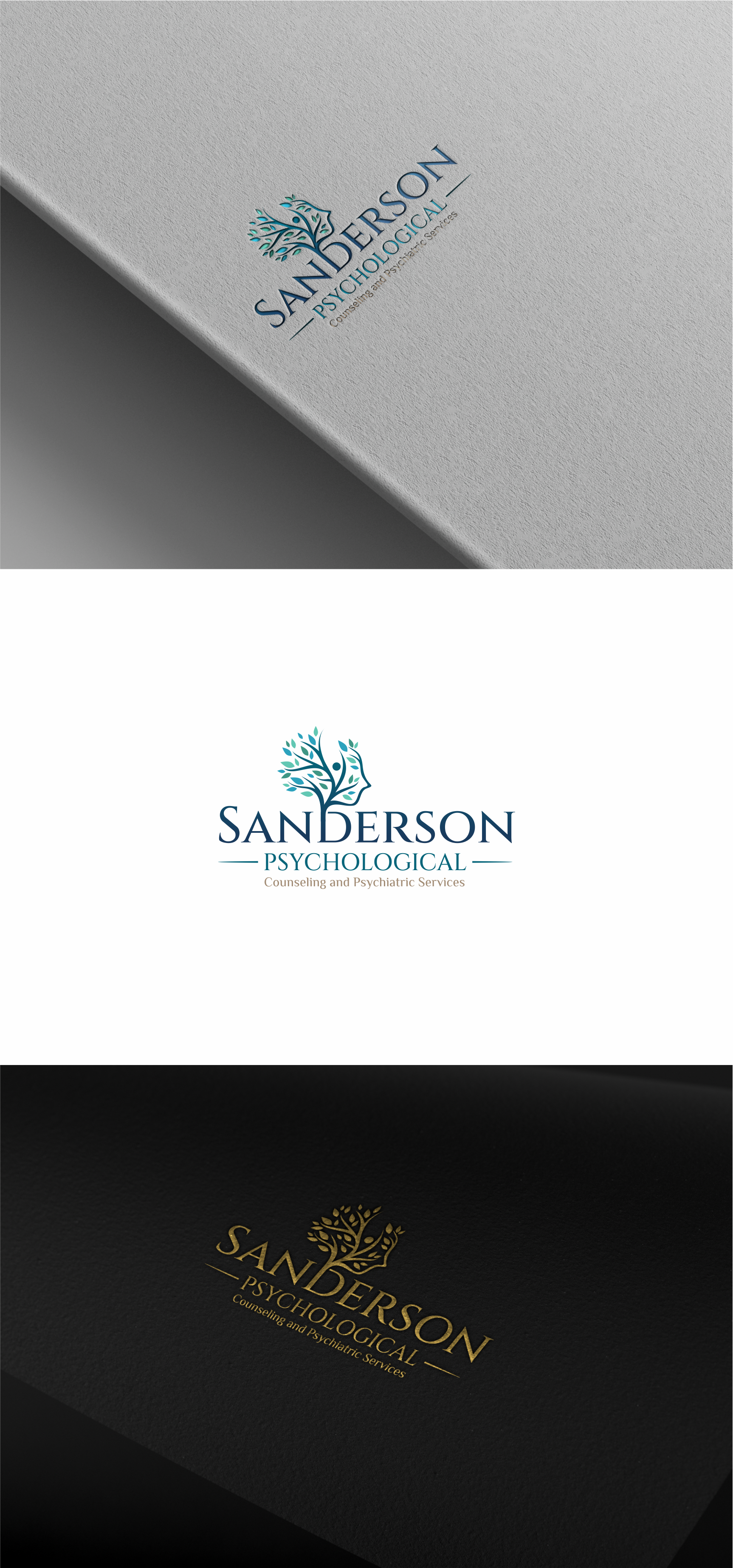 Logo Design by *mary for Sanderson Psychological, LLC | Design #31135277