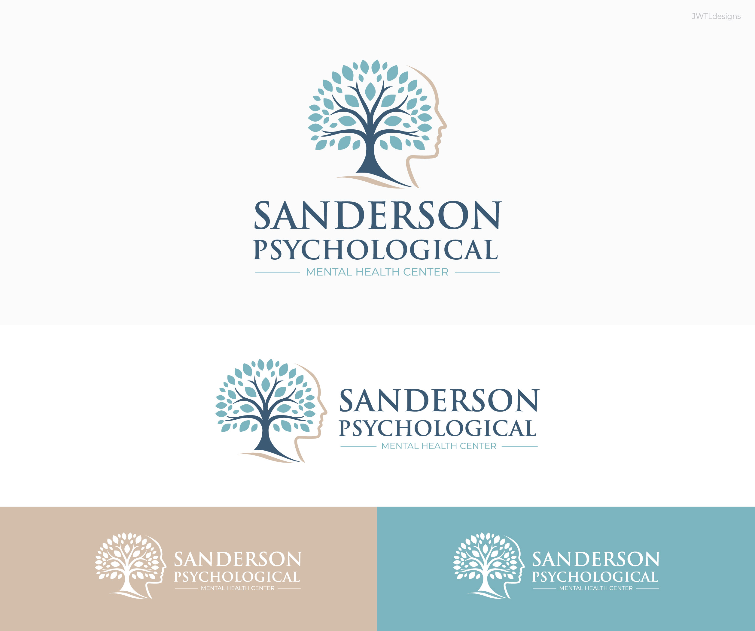 Diseño de Logo por JWTL para Sanderson Psychological, LLC | Diseño #31145968
