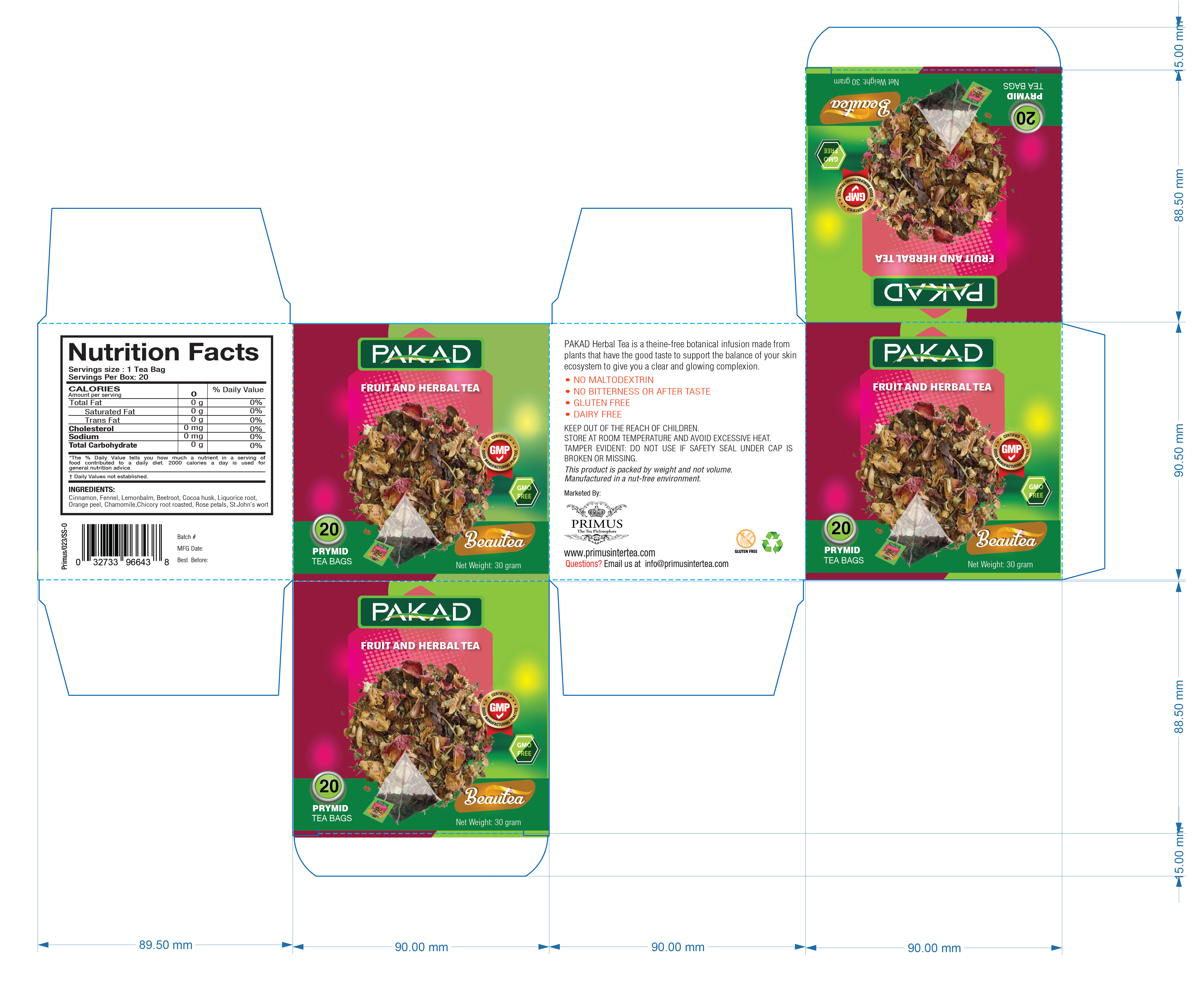 Packaging Design by Pint & Promotional Projects for PRIMUS INTERTEA TRADE DMCC | Design #31152325