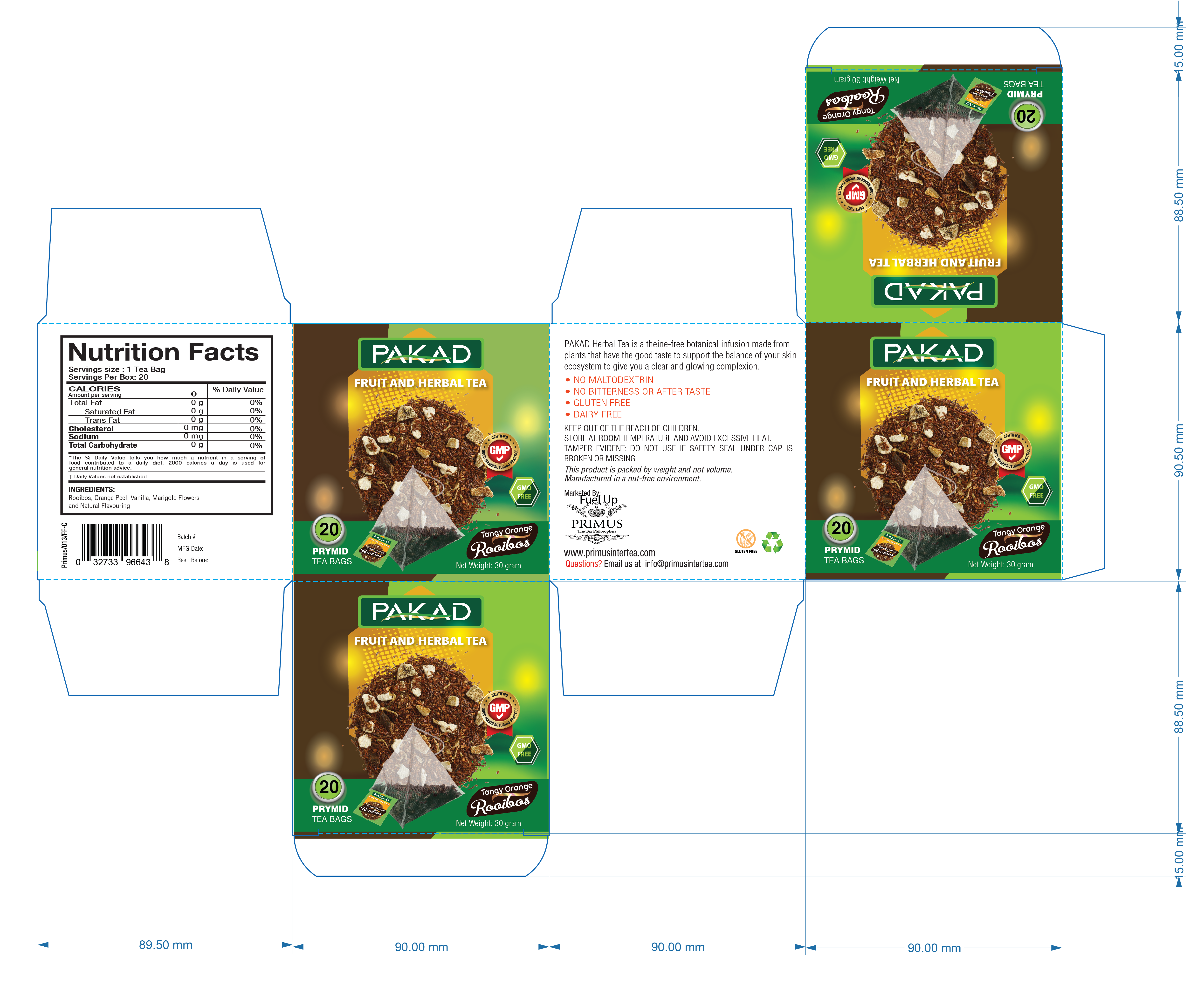 Packaging Design by Pint & Promotional Projects for PRIMUS INTERTEA TRADE DMCC | Design #31152329