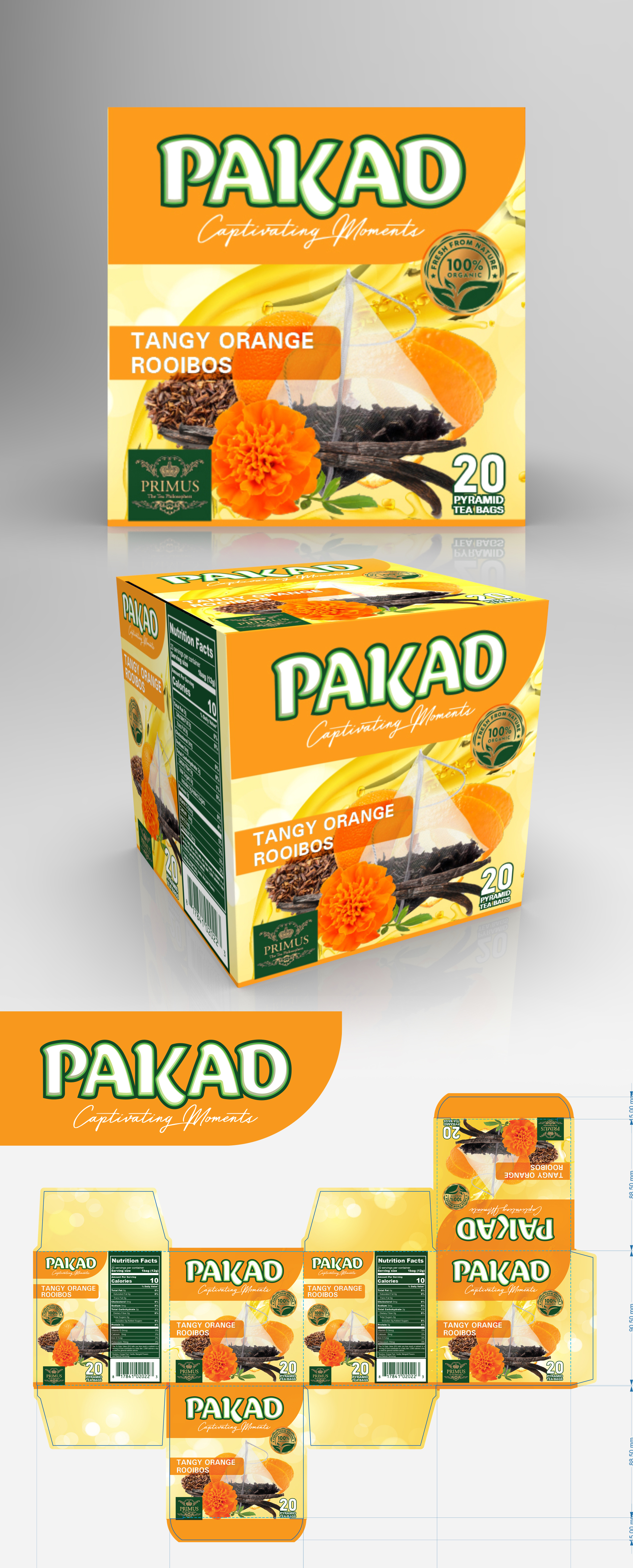 Packaging Design by emad farid for PRIMUS INTERTEA TRADE DMCC | Design #31196727