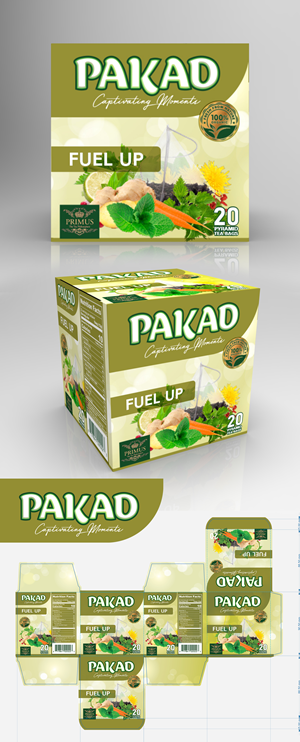 Packaging Design by emad farid for PRIMUS INTERTEA TRADE DMCC | Design: #31197526