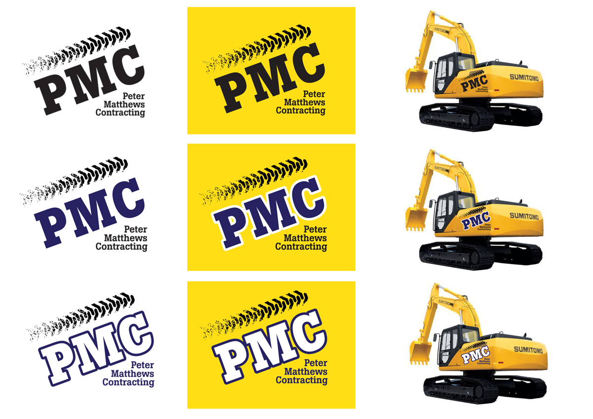 Logo-Design von Tony Walker Graphics Limited für Peter Matthews Contracting | Design #791794